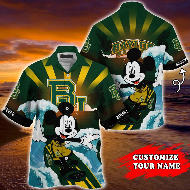 Baylor Bears NCAA Summer Customized Hawaiian Shirt