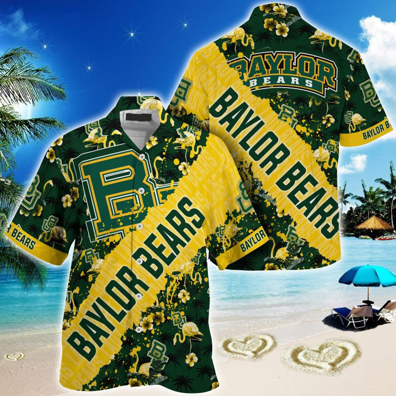 Baylor Bears NCAA Trending Summer – Hawaii Shirt For This Season – Gift For Sport Lovers With Tropical Patterns