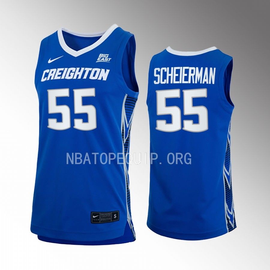 Baylor Scheierman Creighton Bluejays Blue Jersey 2022-23 College