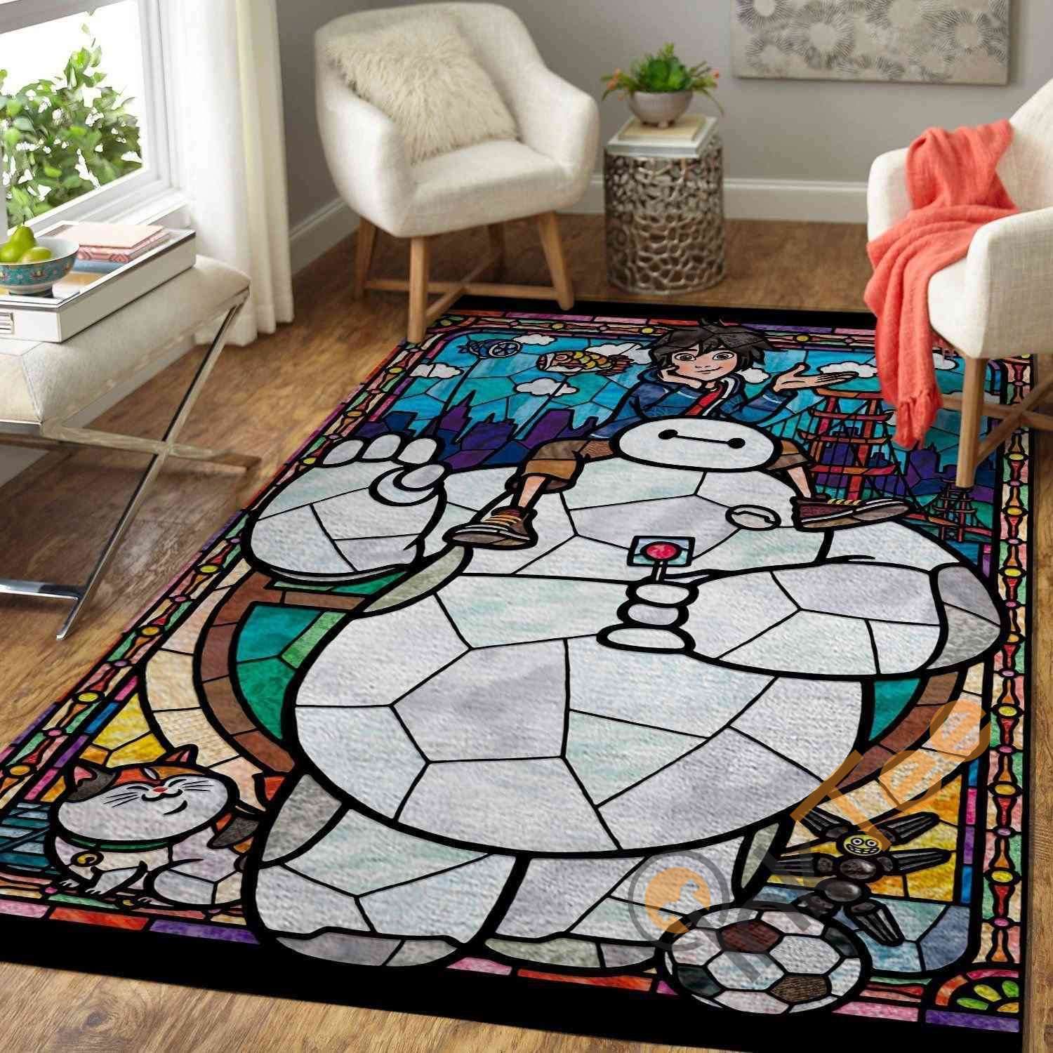 Baymax Area Rectangle Rug