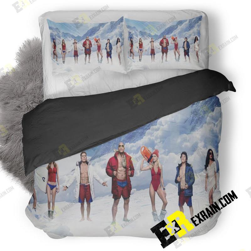 Baywatch 5K Movie Img 3D Customized Duvet Cover Bedding Set