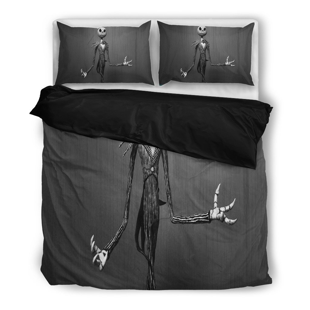 Be Happy And Comfortable With Jack Skellington ‘S !!! Duvet Cover Bedding Set