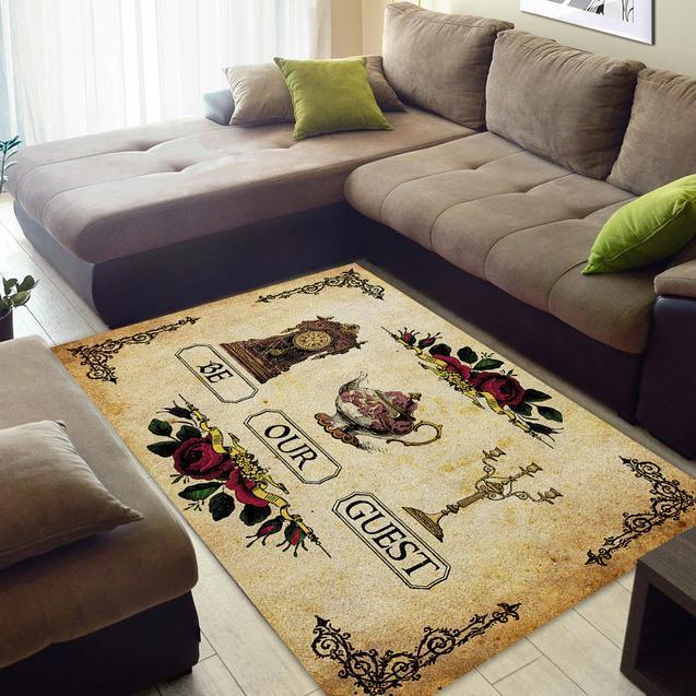 Be Our Guest Area Rectangle Rug