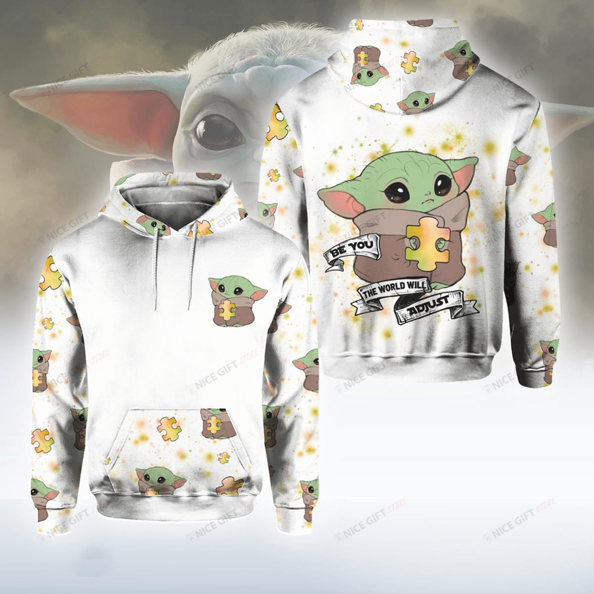Be You The World Will Adjust 3D Hoodie Gift For Fans
