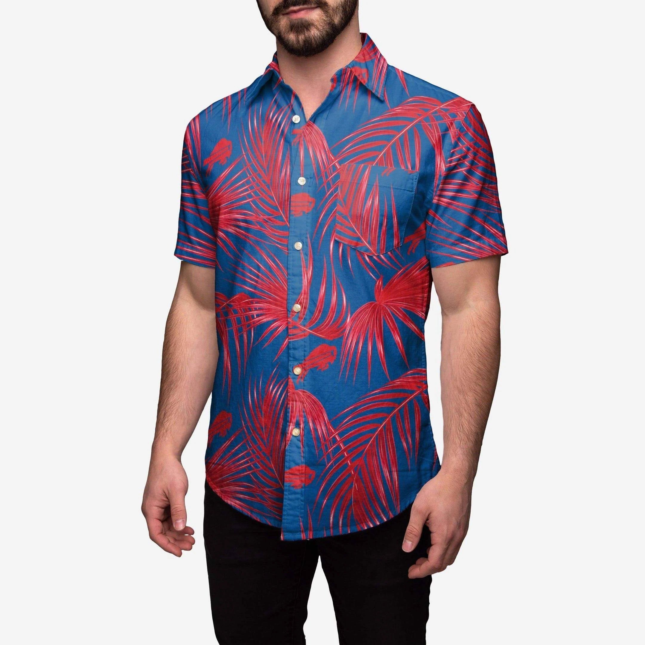 Beach Shirt Buffalo Bills All Over Printed Hawaiian Shirt Size S – 4XL