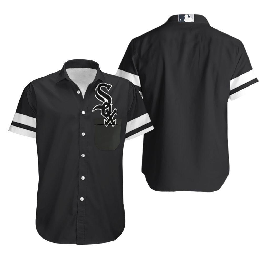 Beach Shirt Chicago White Sox Black 2019 Jersey Inspired Style Hawaiian Shirt
