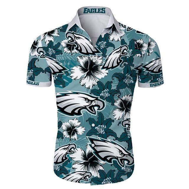 Beach Shirt Football Teams Shirt Limited Edition Philadelphia Eagles Hawaiian Shirt