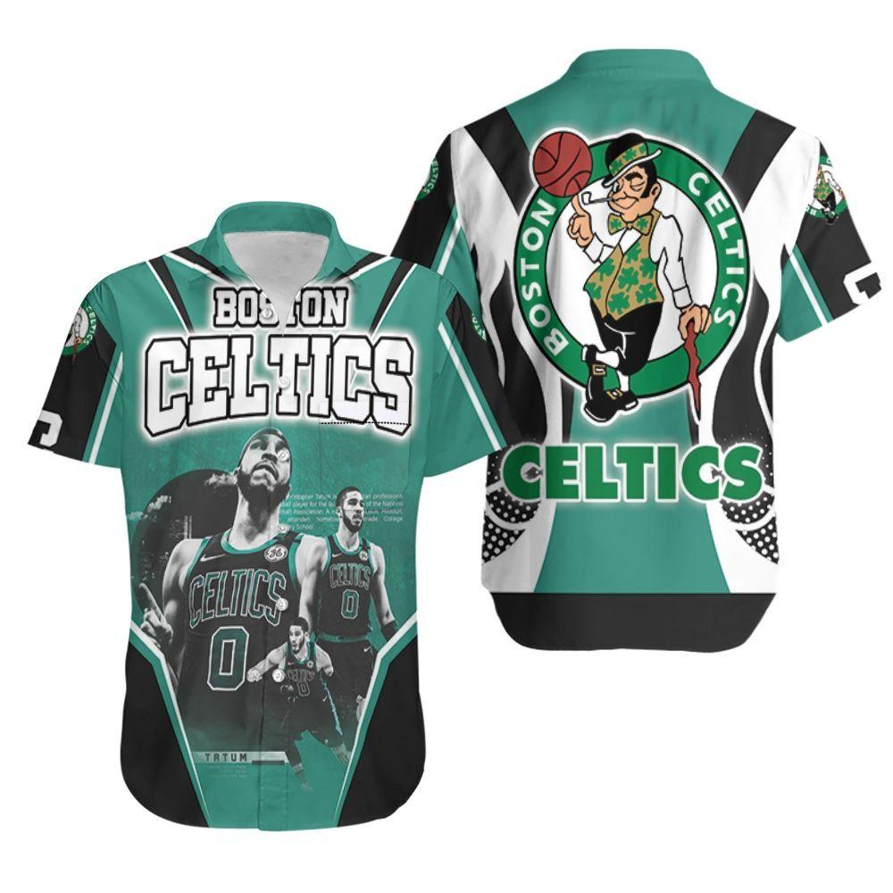 Beach Shirt Jayson Tatum 0 Boston Celtics Hawaiian Shirt