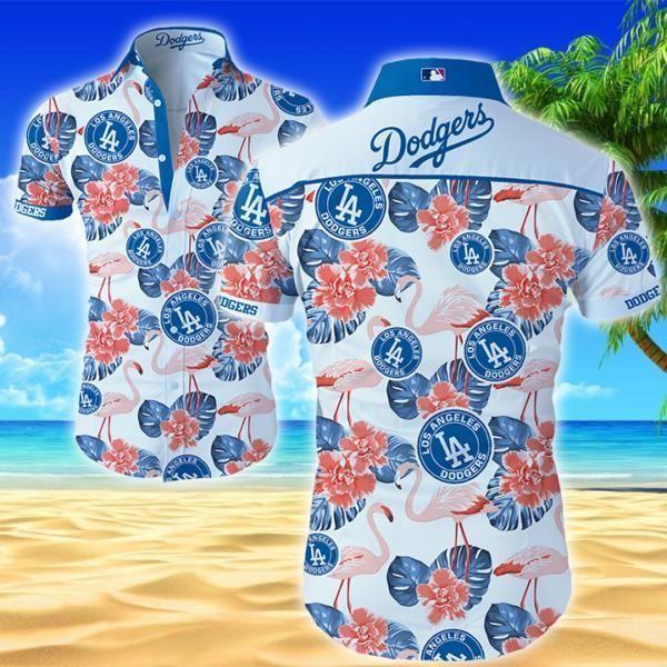 Beach Shirt Los Angeles Dodgers Hawaiian Shirt