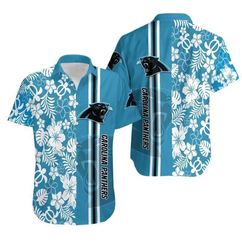 Beach Shirt NFL Carolina Panthers Hawaiian Shirt