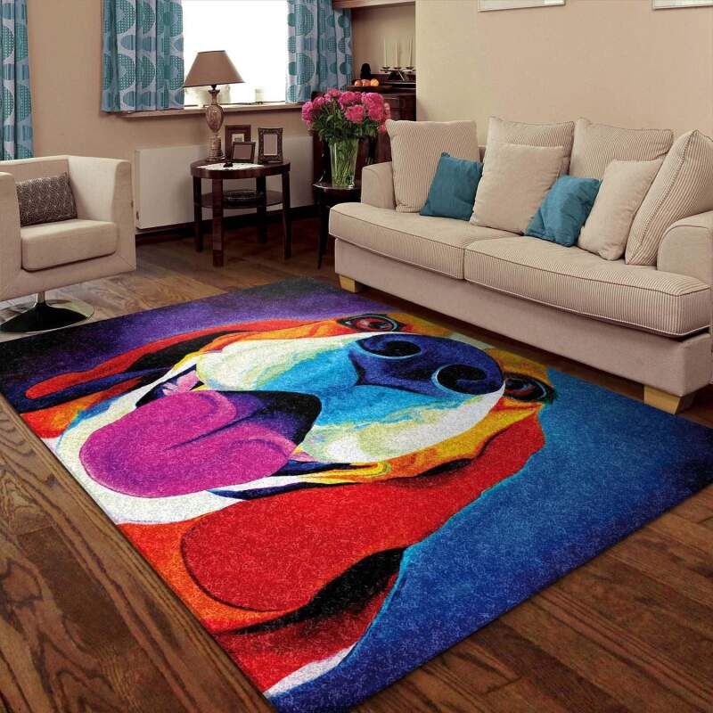 Beagles Rectangle Rug