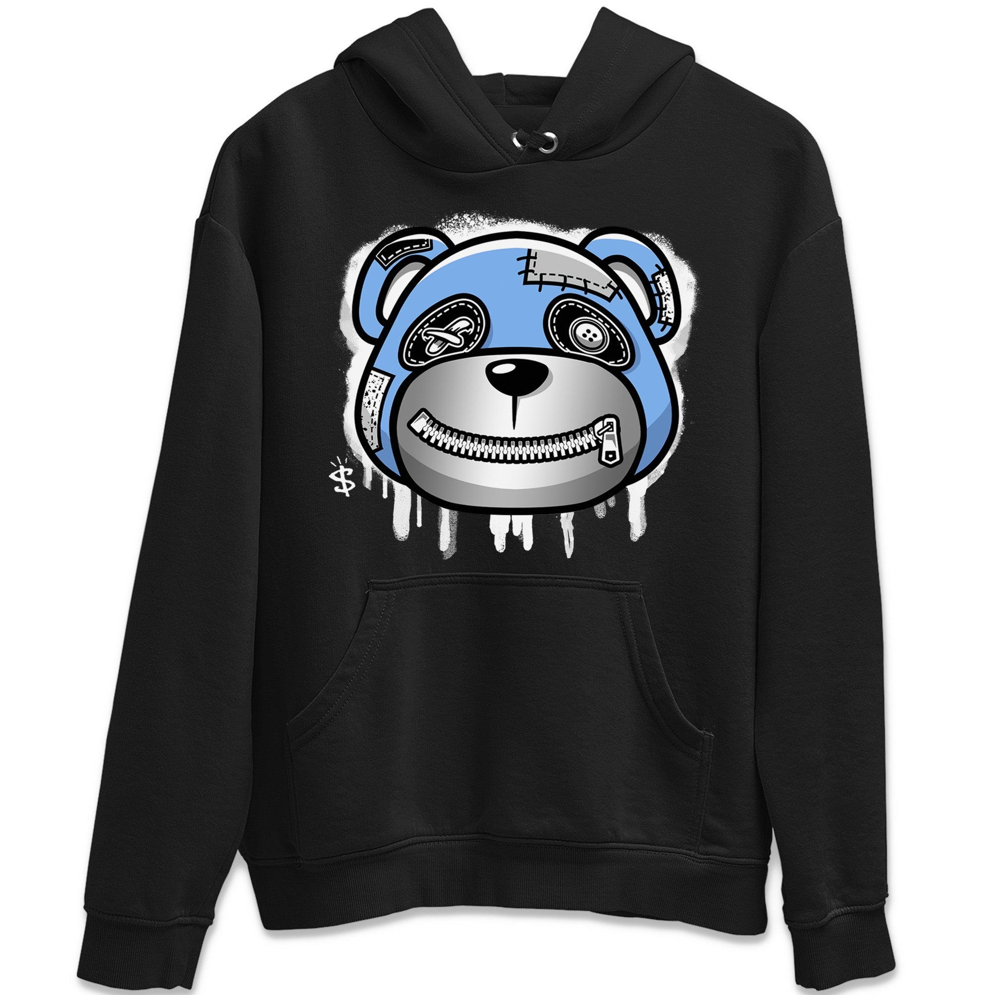 Bear Face Unisex Hoodie – Air Jordan 5 UNC