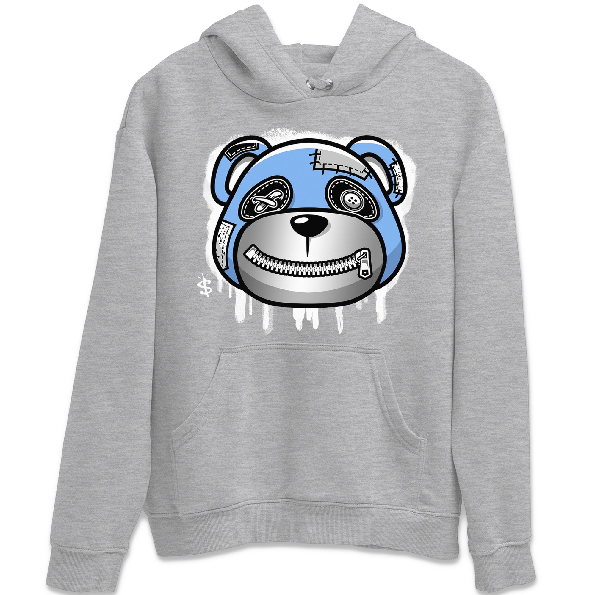 Bear Face Unisex Hoodie – Air Jordan 5 UNC