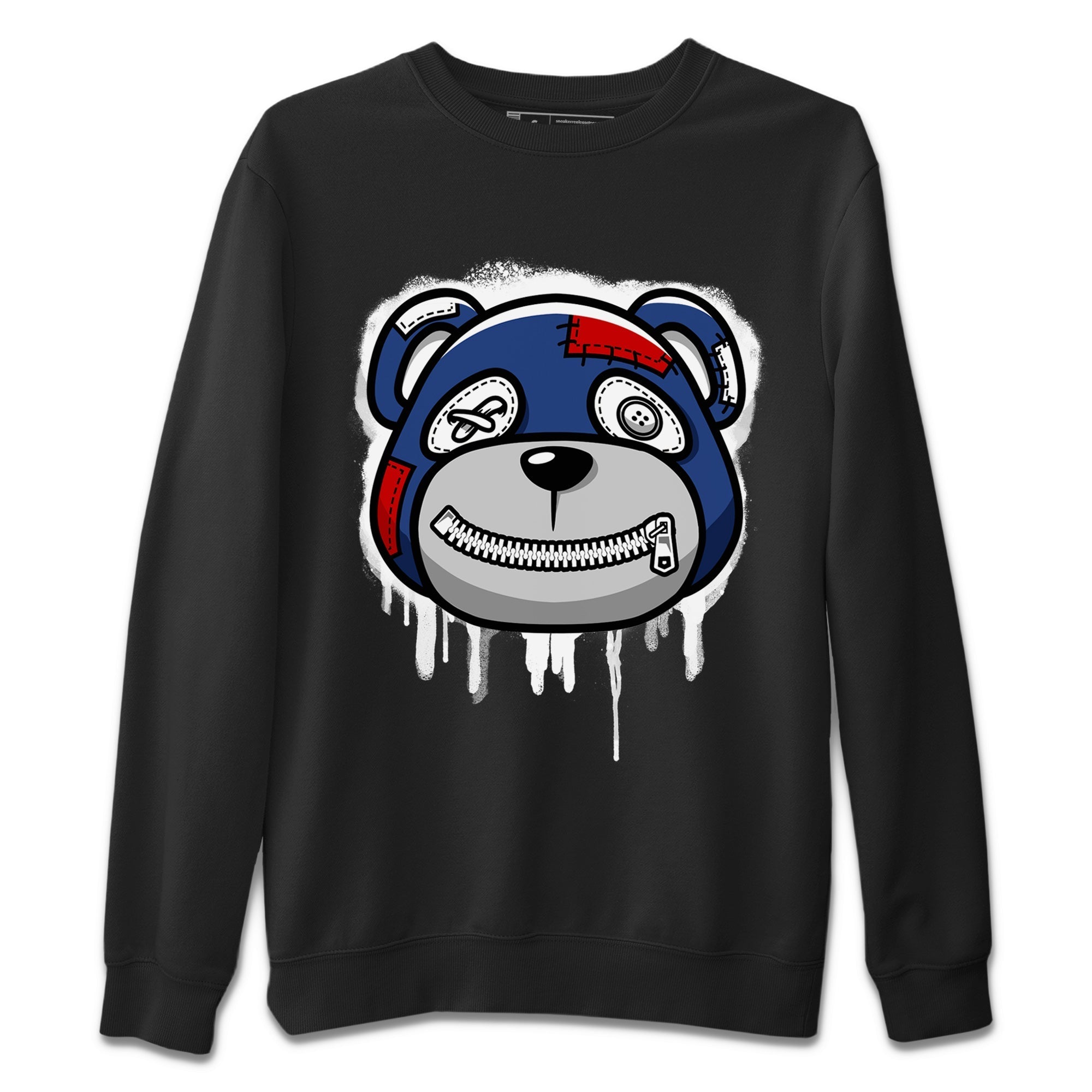 Bear Face Unisex Sweater – Air Jordan 13 French Blue, Sneakers Matching Sweater