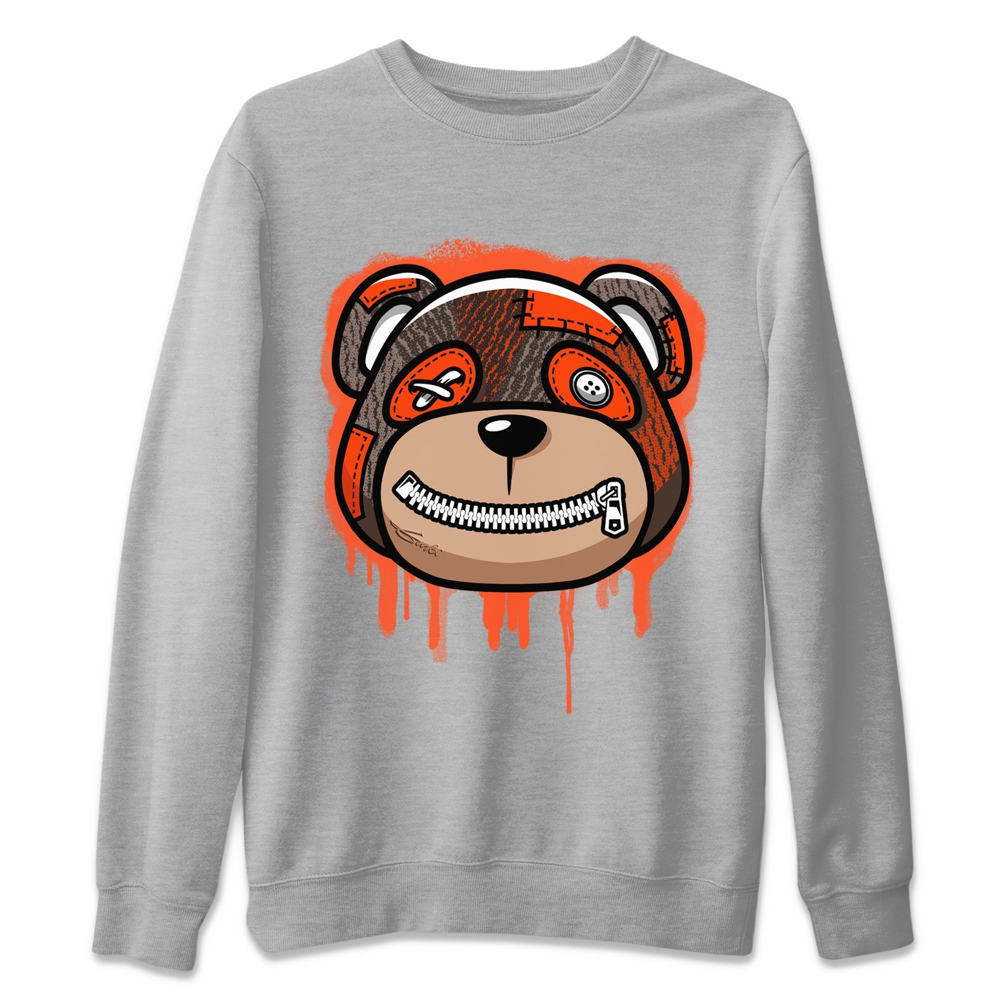 Bear Face Unisex Sweater – Yeezy 350 Carbon Beluga, Sneakers Matching Sweater