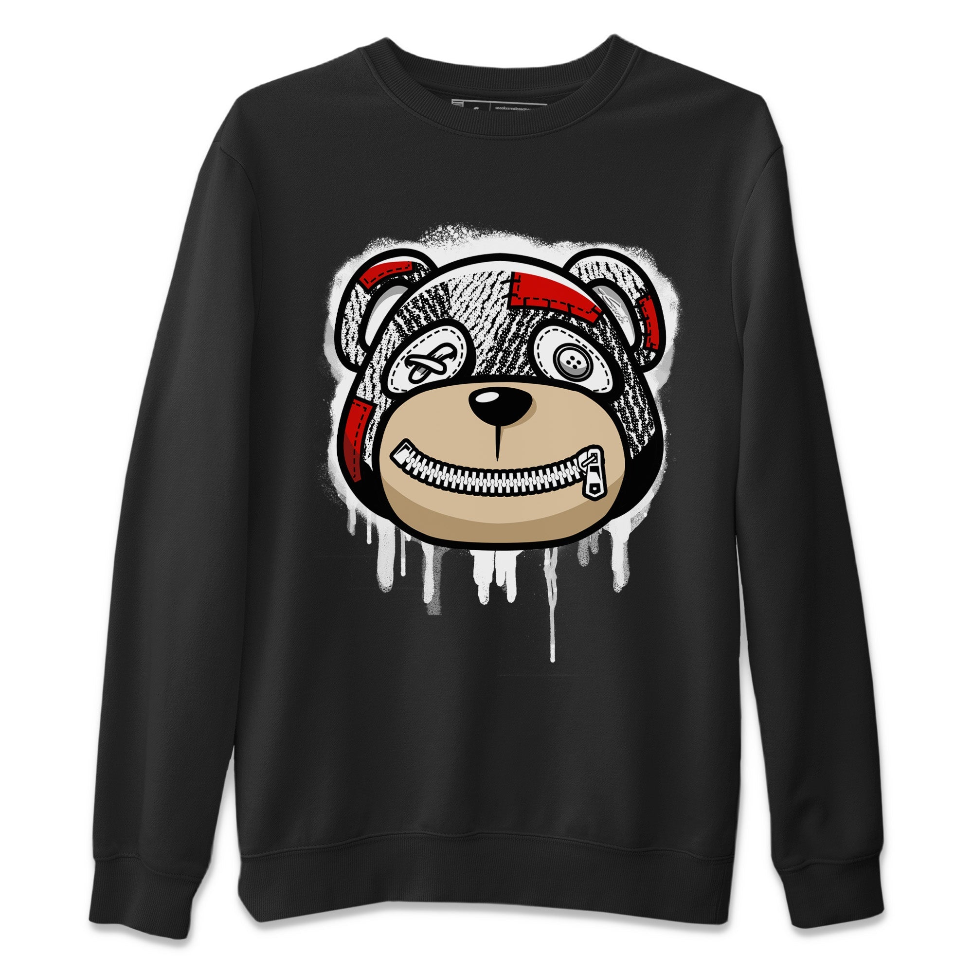 Bear Face Unisex Sweater – Yeezy 350 Zebra, Sneakers Matching Sweater