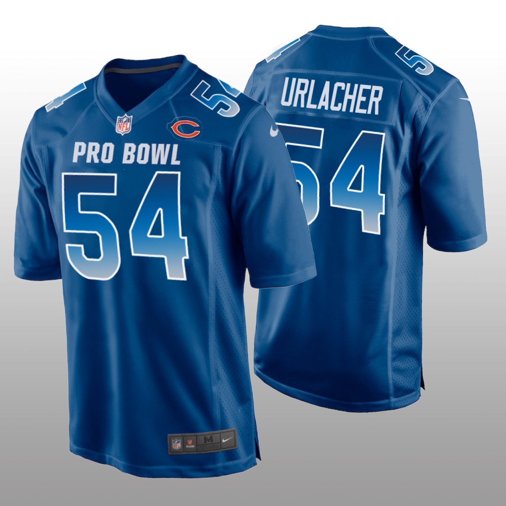 Bears Brian Urlacher NFC Game Royal Jersey - 2019 Pro Bowl