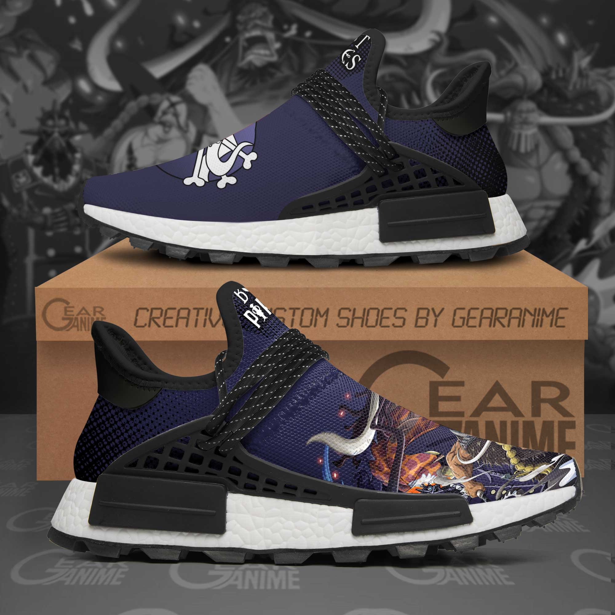 Beast Pirates Shoes One Piece Anime Shoes, NMD Shoes