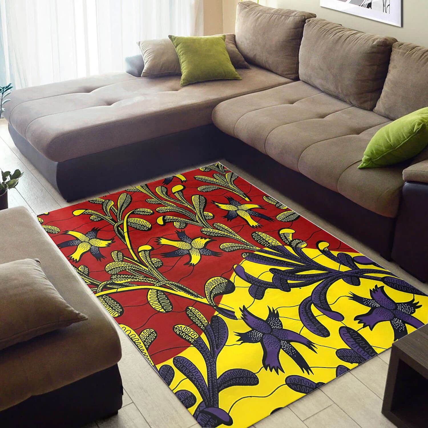 Beautiful African Amazing Black History Month Seamless Pattern Themed Carpet Inspired Living Room Rectangle Rug