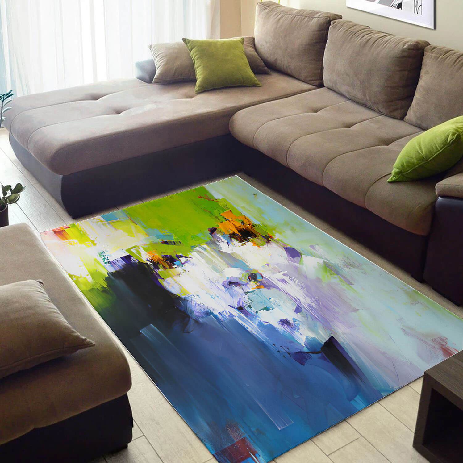 Beautiful African American Pretty Afro Woman Large Carpet House Rectangle Rug