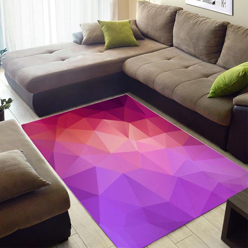 Beautiful African Fancy American Black Art Girl Design Floor Carpet Style Rectangle Rug