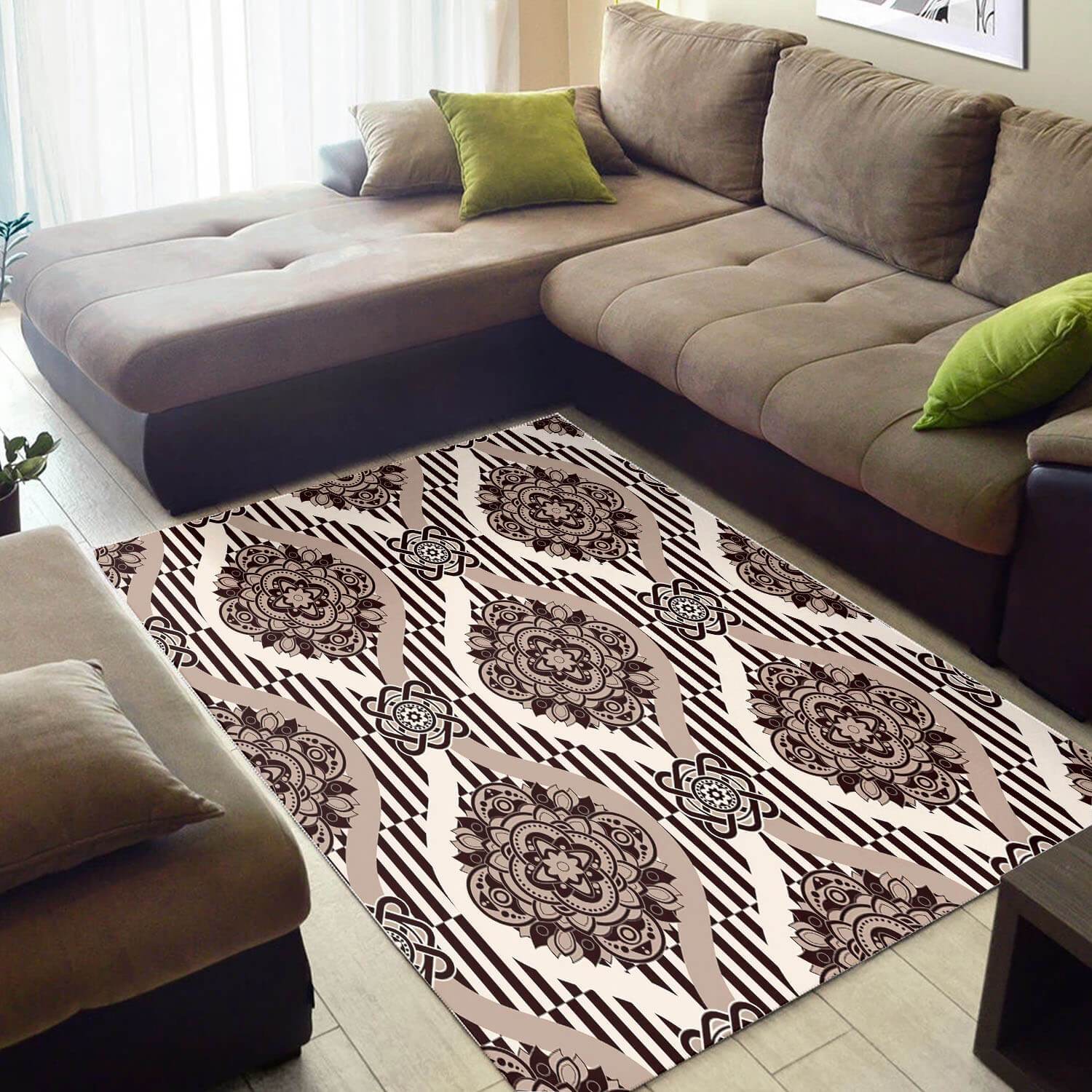 Beautiful African Holiday Afrocentric Art Carpet Room Rectangle Rug