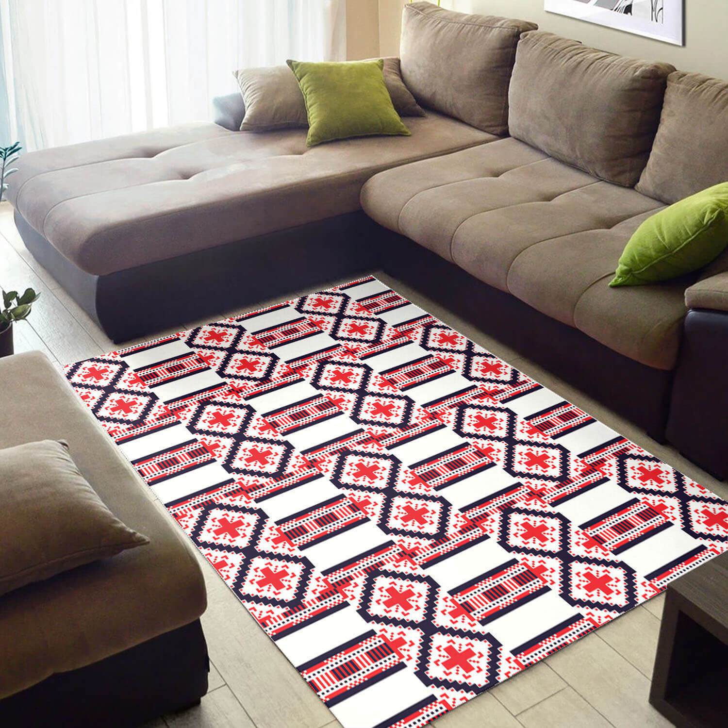 Beautiful African Nice American Seamless Pattern Style Carpet Rectangle Rug
