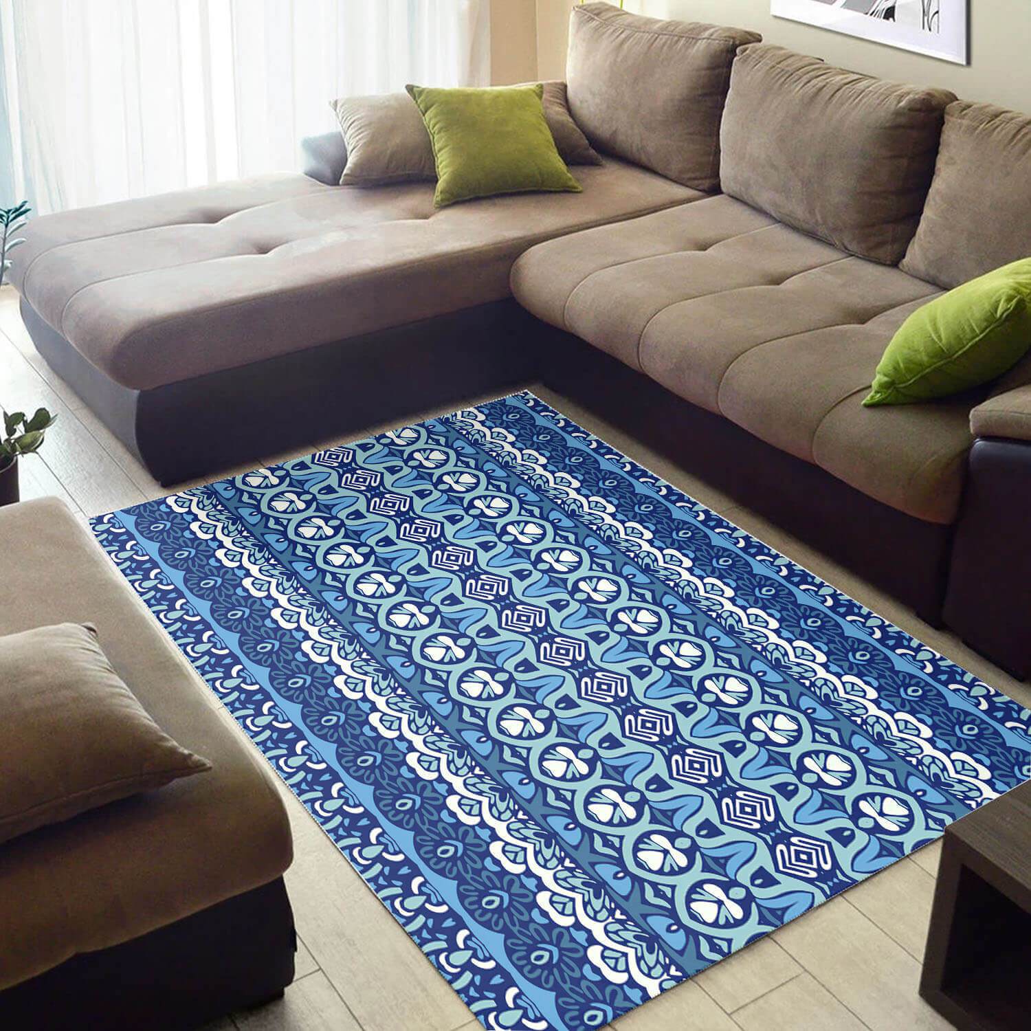 Beautiful African Style Graphic Afrocentric Art Large Carpet Inspired Home Rectangle Rug