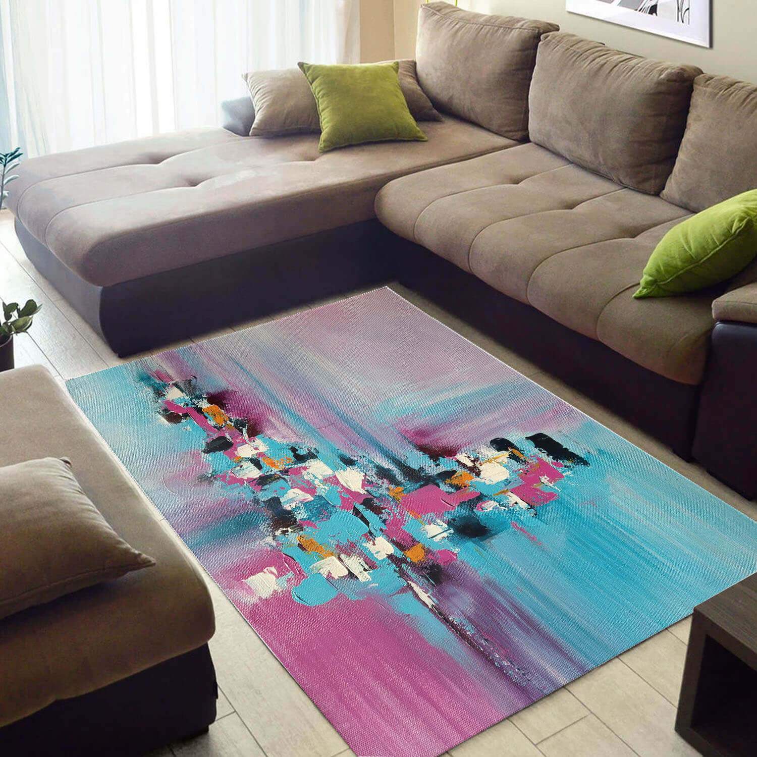 Beautiful African Unique Natural Hair Ethnic Seamless Pattern Large Inspired Home Rectangle Rug