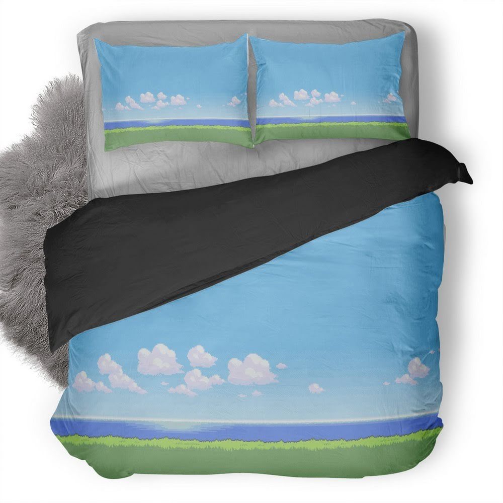 Beautiful Sky 3D Customized Duvet Cover Bedding Set