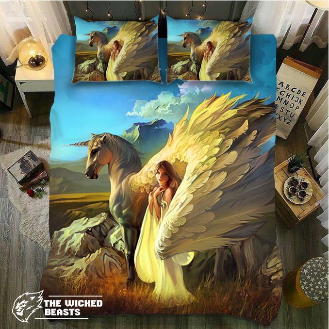 Beauty’S Guardian3D Customized Duvet Cover Bedding Set