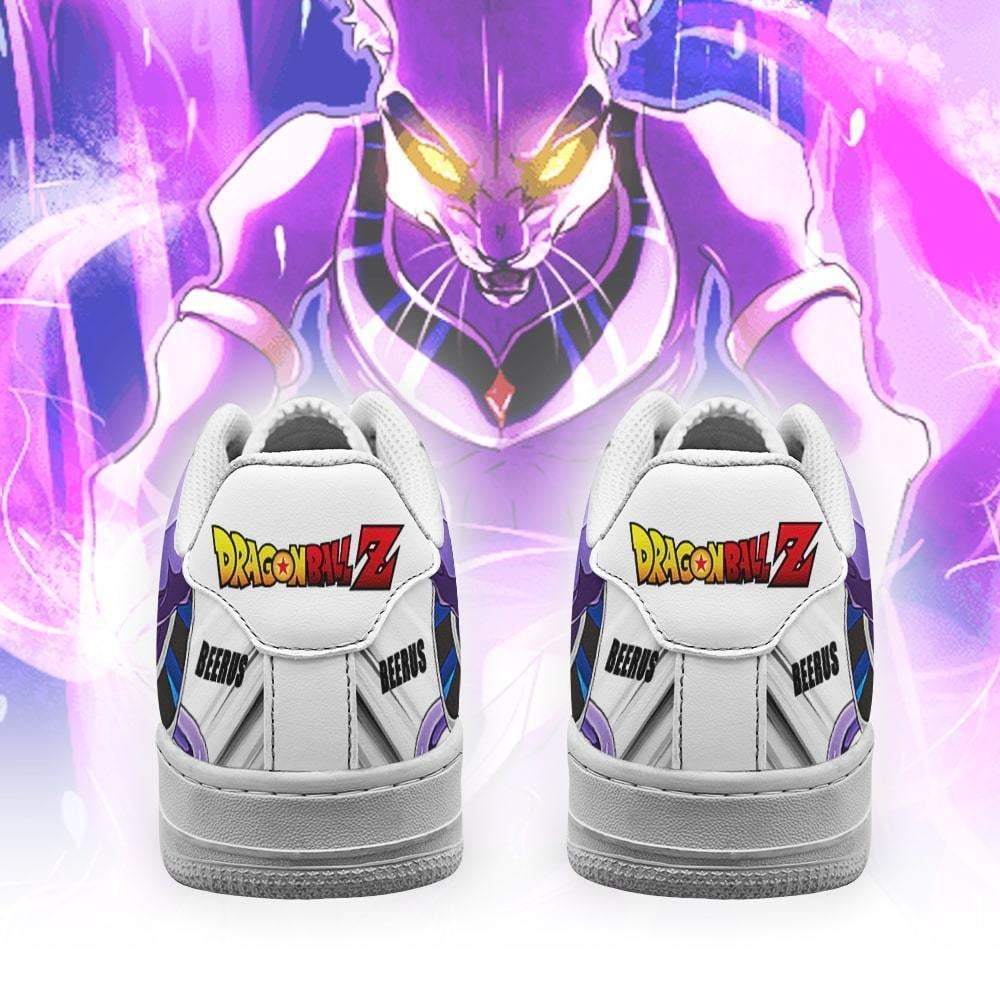 Beerus Air Sneakers Custom Anime Dragon Ball Shoes Simple Style