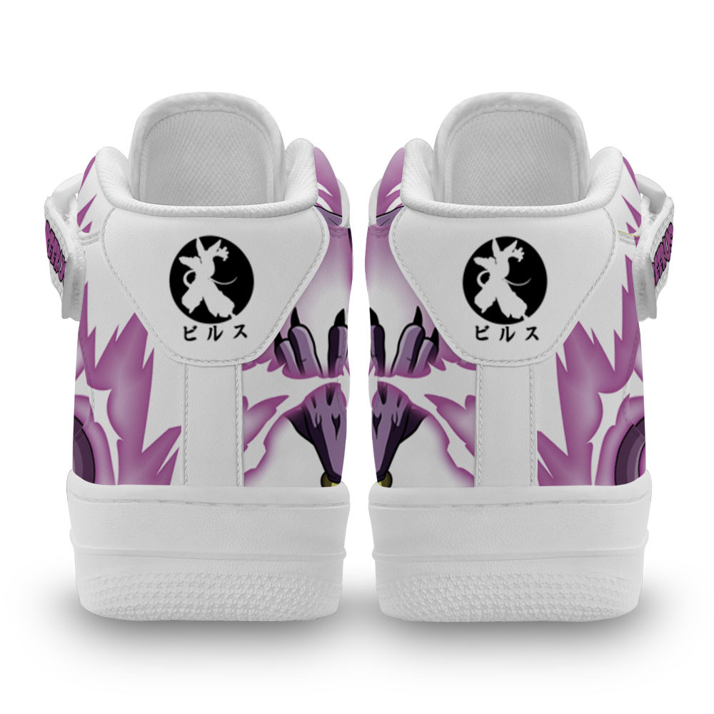 Beerus Sneakers Air Mid Custom Dragon Ball Anime Shoes