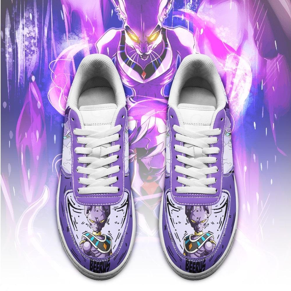 Beerus Sneakers Custom Dragon Ball Anime Shoes Fan Gift
