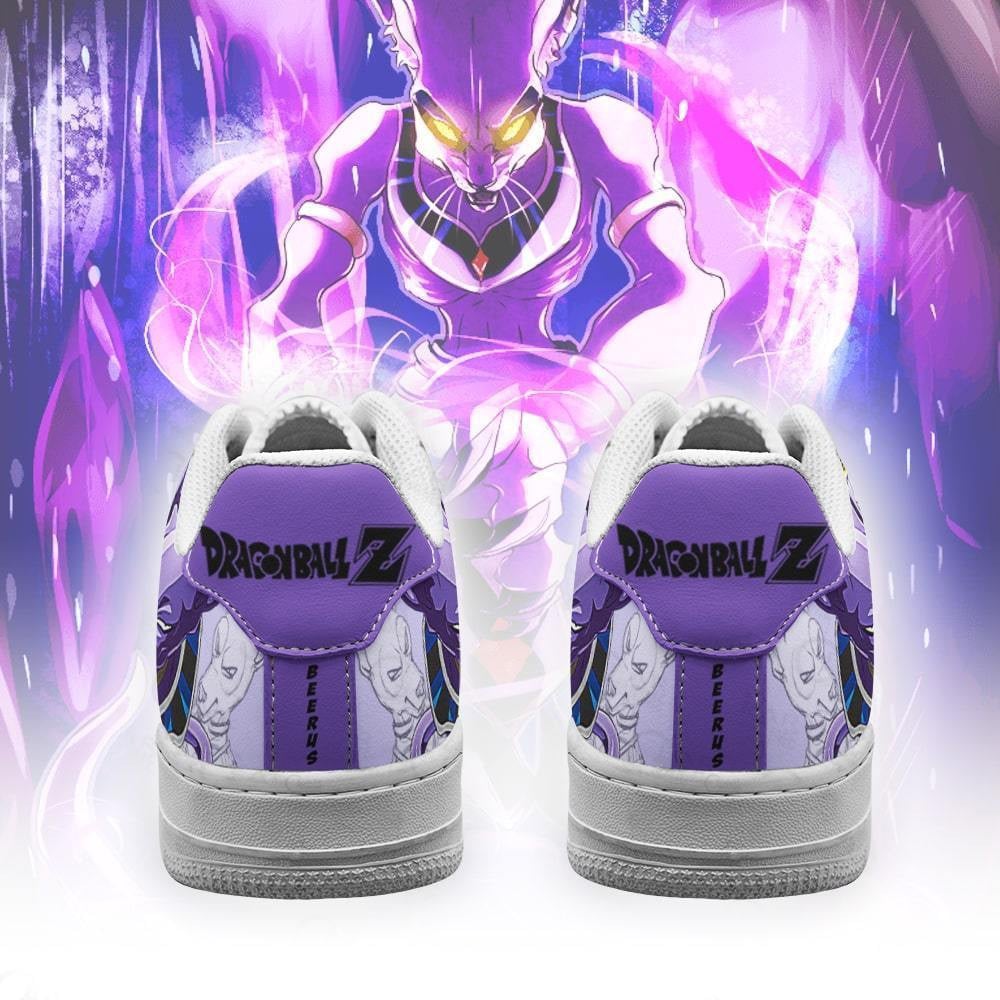 Beerus Sneakers Custom Dragon Ball Anime Shoes Fan Gift
