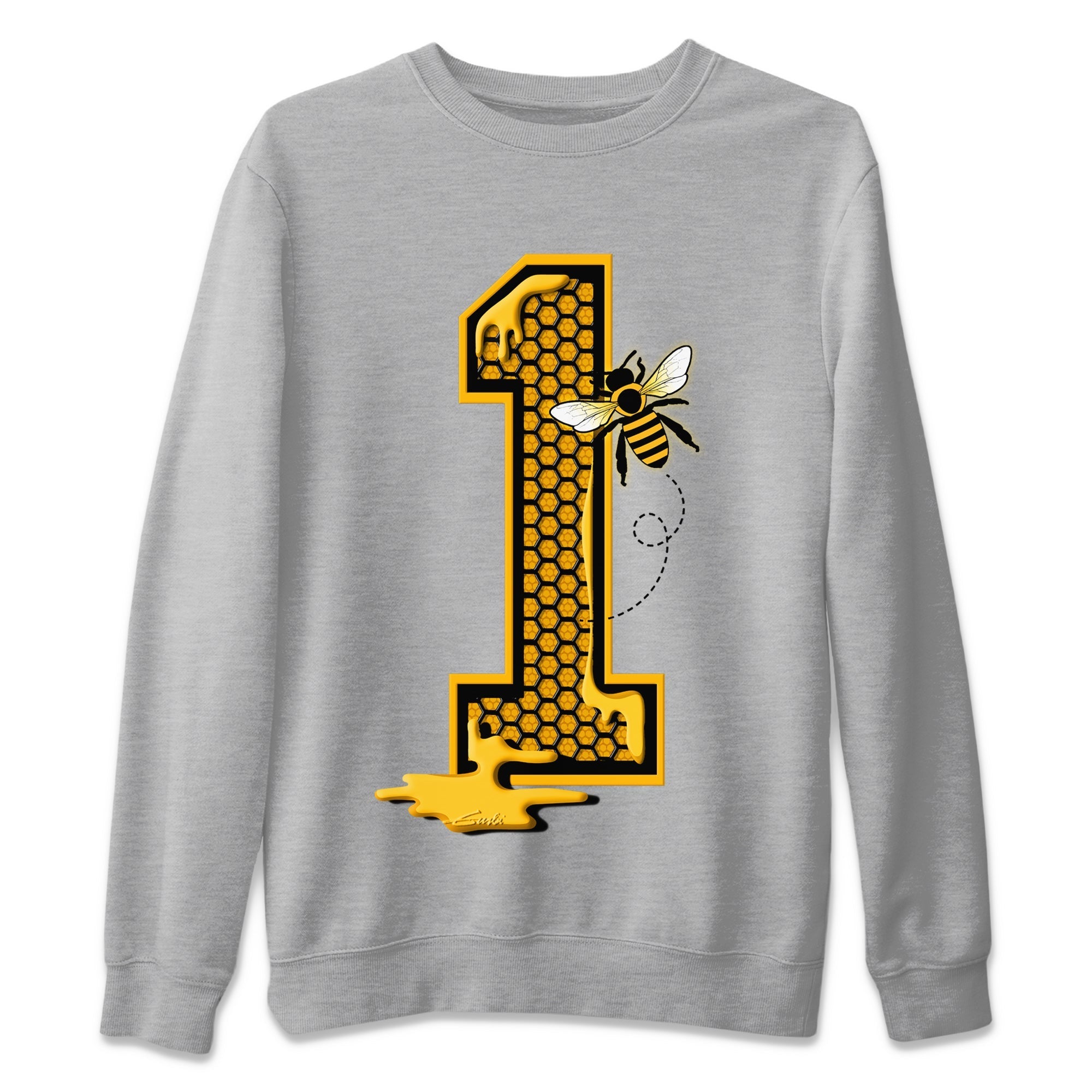 Bees Number 1 Unisex Sweater – Air Jordan 1 Taxi, Sneakers Matching Sweater