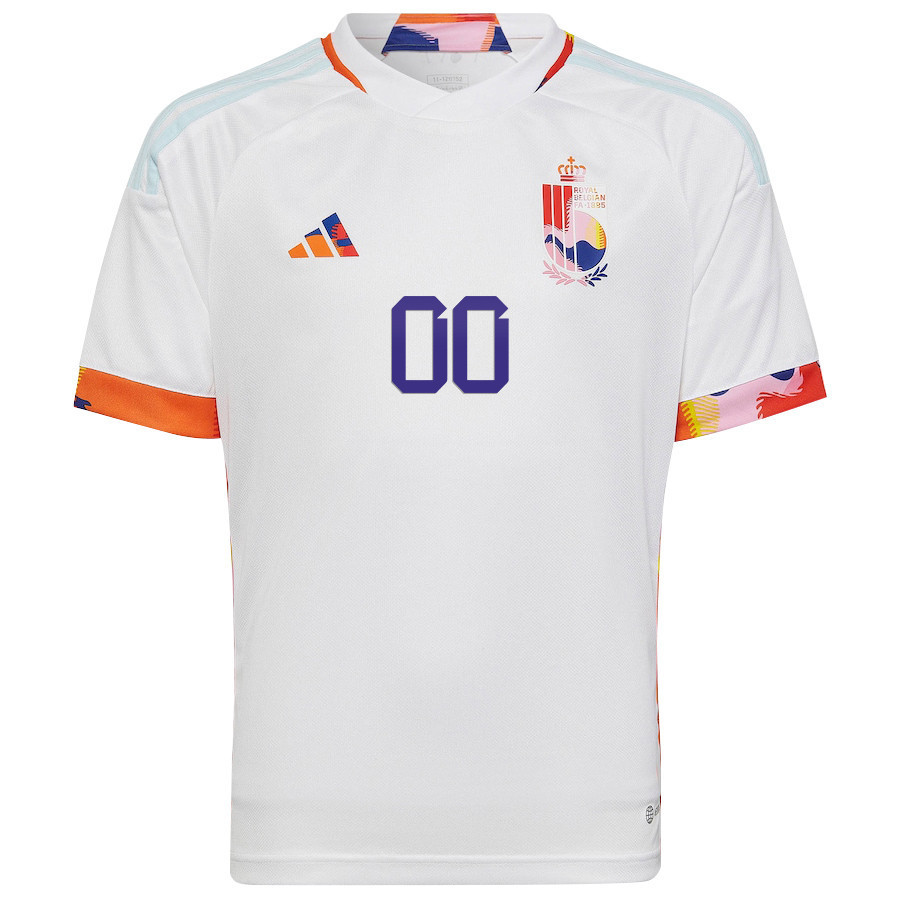 Belgium National Team 2022-23 Qatar World Cup Custom 00 Away Soccer Jersey –