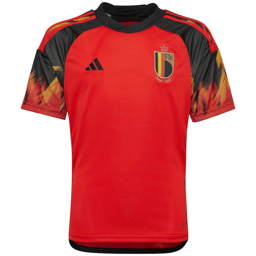 Belgium National Team 2022-23 Qatar World Cup Home Soccer Jersey – Red