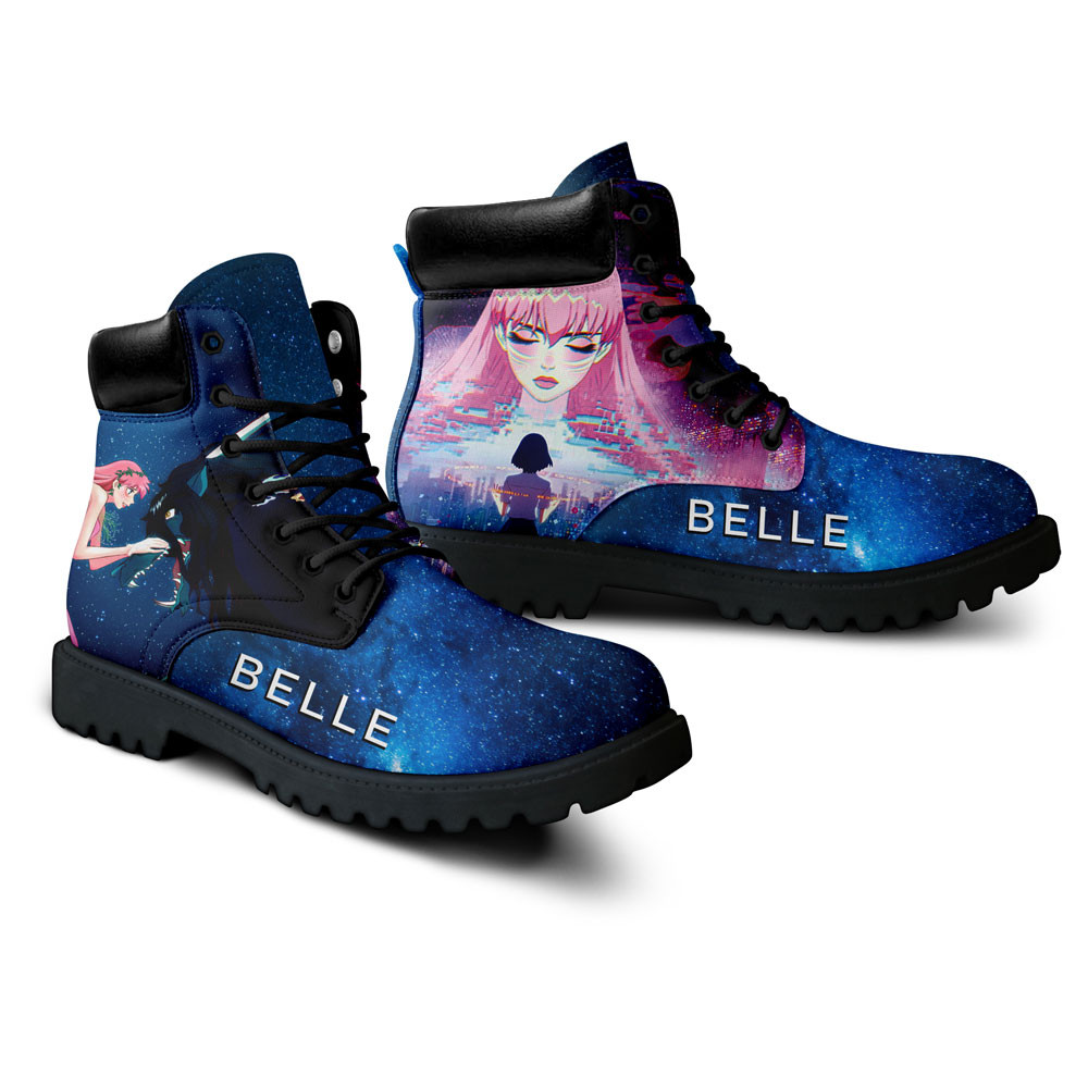 Belle Boots Anime Custom Shoes