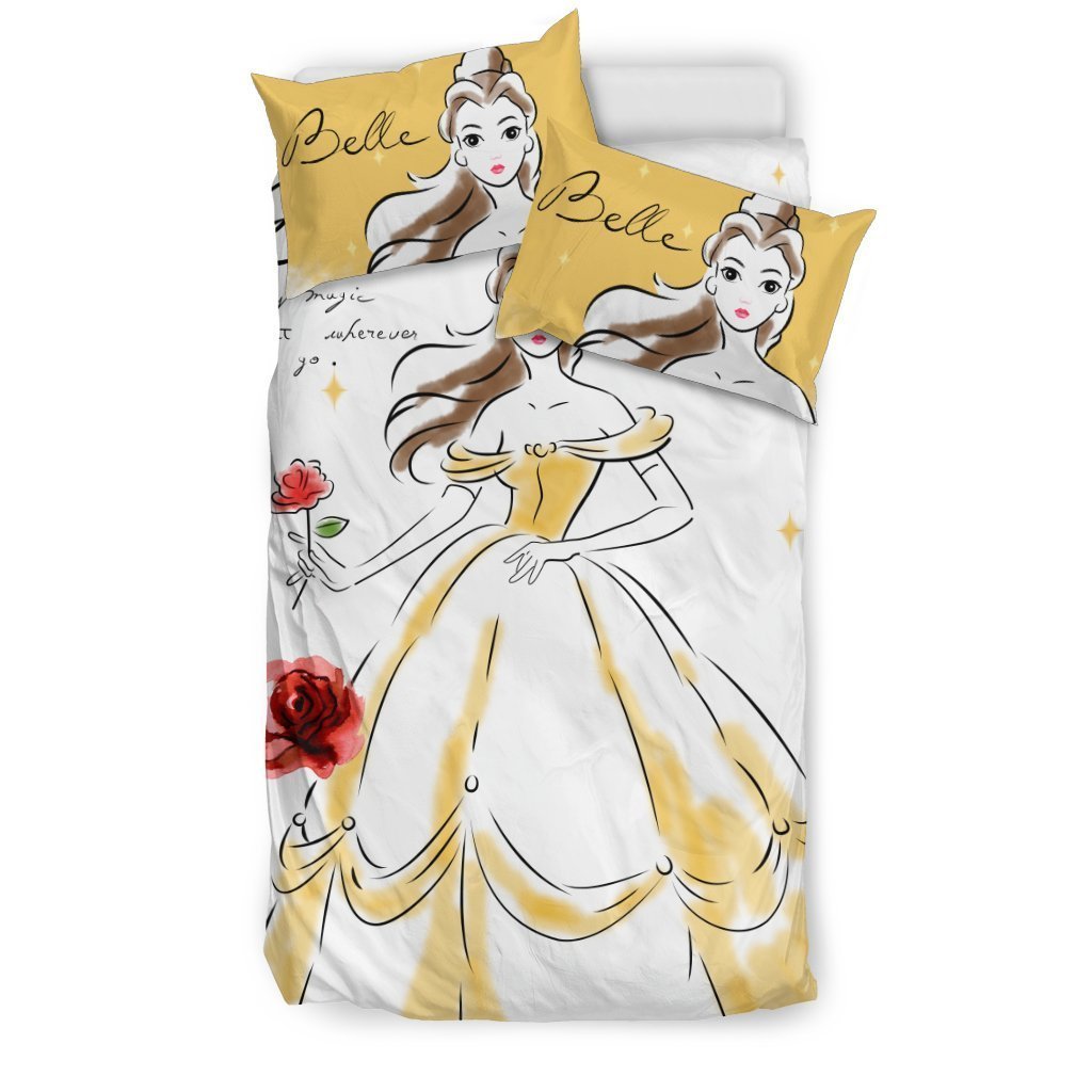 Belle Disney 1 Duvet Cover Bedding Set
