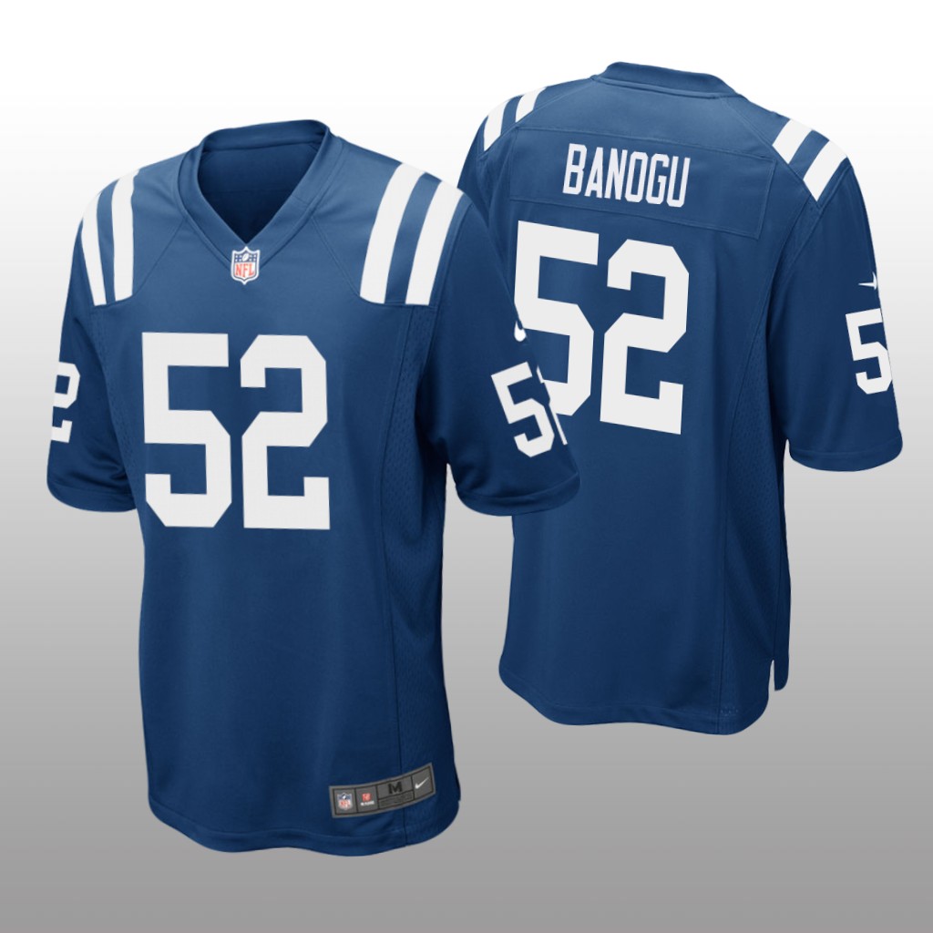 Ben Banogu Indianapolis Colts Royal NFL Draft Game Jersey