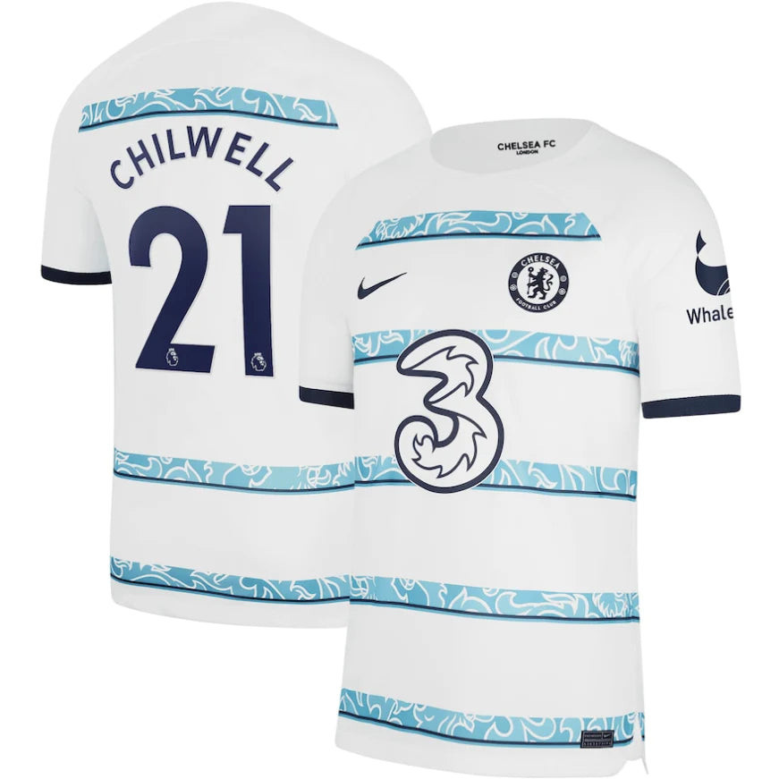Ben Chilwell 21 Chelsea 2022/23 Away Soccer Jersey – Men White