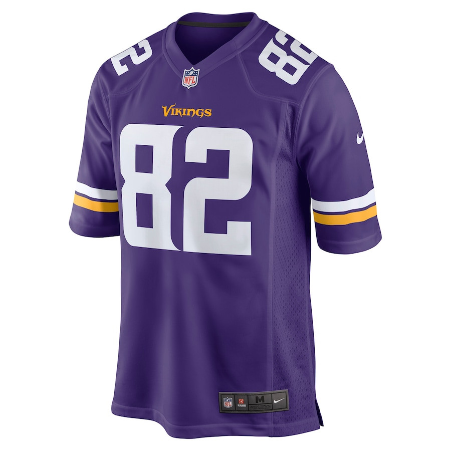 Ben Ellefson 82 Minnesota Vikings Game Stitched Jersey – Purple