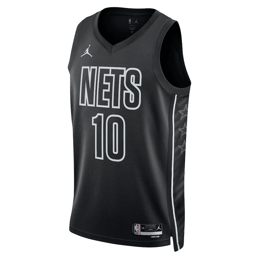 Ben Simmons 10 Brooklyn Nets Men 2022/23 Statement Edition Swingman Stitched Jersey