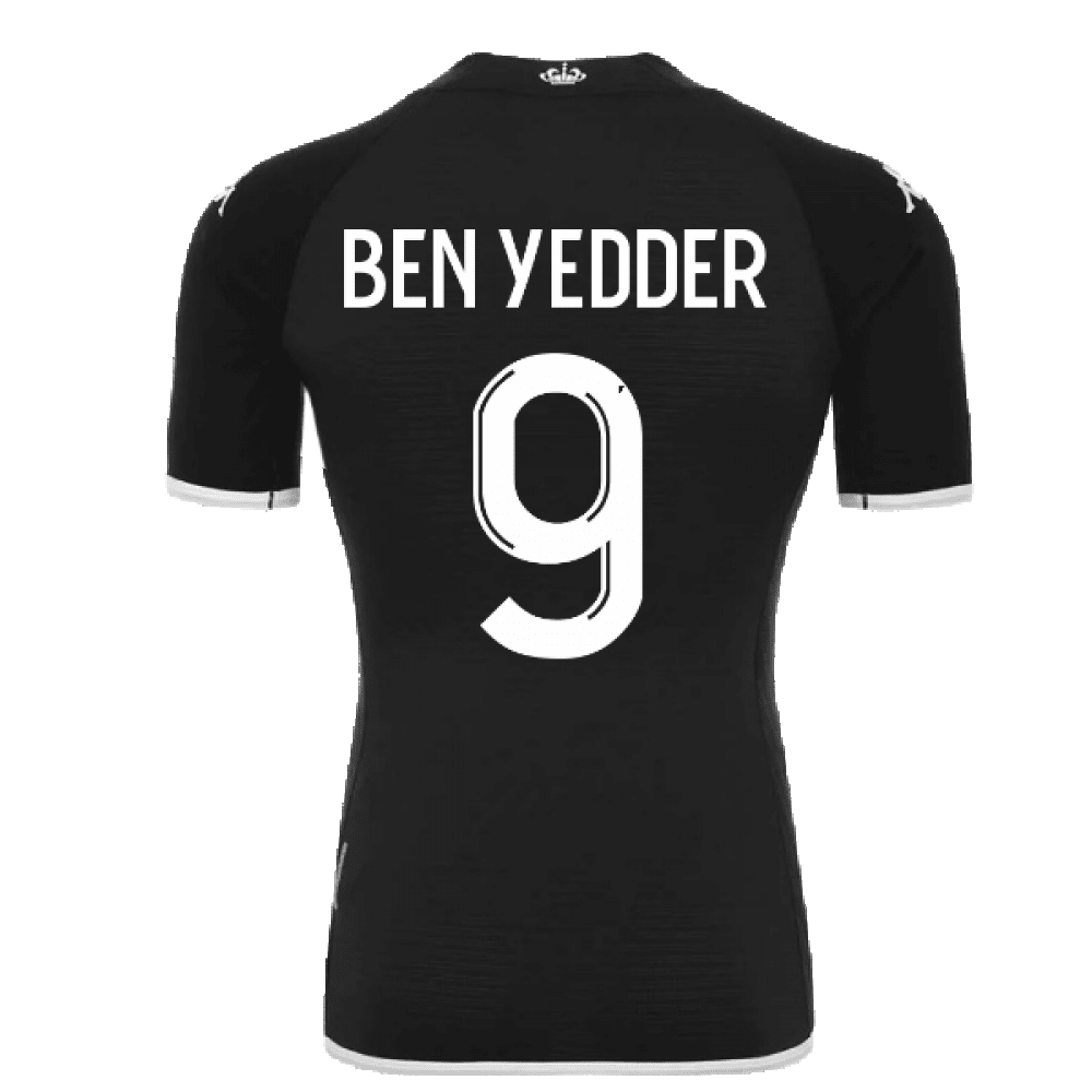 Ben Yedder 9 AS Monaco 2022/23 Away Player Soccer Jersey – Black