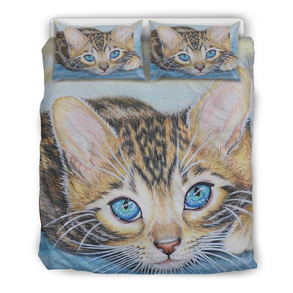 Bengal Cats 3D Customized Duvet Cover Bedding Set
