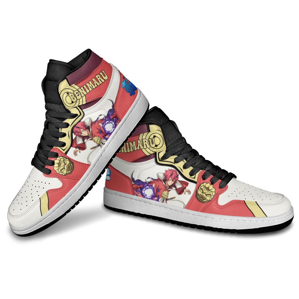 Benimaru JD1s Sneakers Reincarnated as a Slime Anime Shoes, Air Jordan Hightop