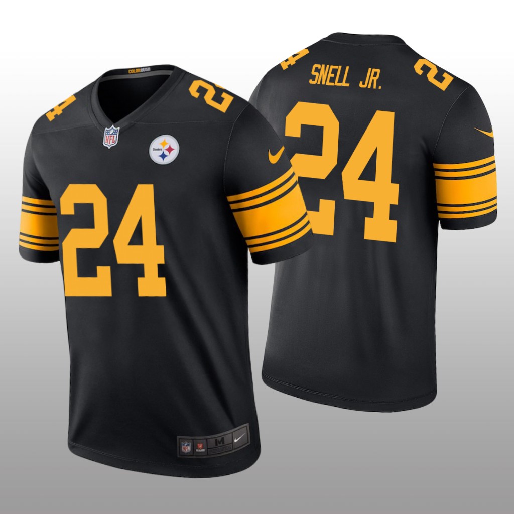 Benny Snell Jr. Pittsburgh Steelers Black NFL Draft Color Rush Legend Jersey