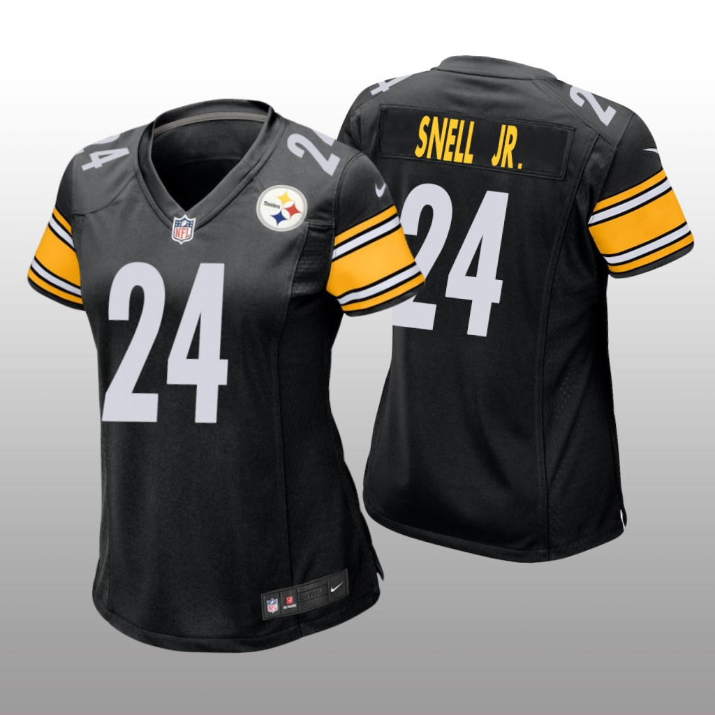 Benny Snell Jr. Pittsburgh Steelers Black NFL Draft Game Jersey