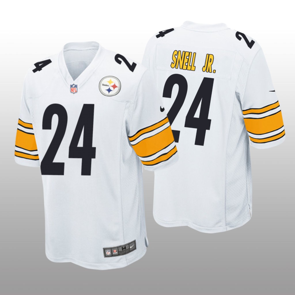 Benny Snell Jr. Pittsburgh Steelers White NFL Draft Game Jersey